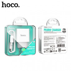 АКЦИЯ!!! СЗУ-USB-C (Type-C)-Type-C HOCO C76A Pro 1м, 3A PD30W+QC3.0, White. Продается упаковкой (в упаковке 3шт).