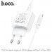 АКЦИЯ!!! СЗУ-USB-C (Type-C)-Type-C HOCO C76A Pro 1м, 3A PD30W+QC3.0, White. Продается упаковкой (в упаковке 3шт).