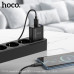 АКЦИЯ!!! СЗУ-USB Type-C HOCO C140A 1м, QC3.0A, Black. Продается КРАТНО 10шт!!!