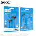 Гарнитура вакуумная HOCO M122 Black. AUX разъём, с МК, без рег.громкости, длина 1,2м.