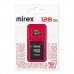 Карта памяти MicroSDХC MIREX 128GB (UHS-I, U3, class 10) с адаптером