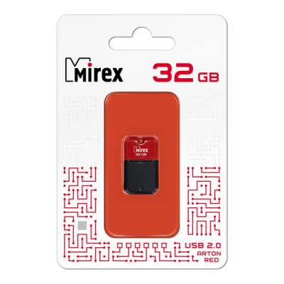 USB флеш-диск 32Gb MIREX Arton Red