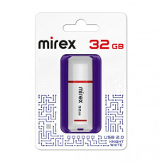 USB флеш-диск 32Gb MIREX Knight White (ecopack)