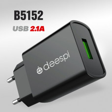 СЗУ-USB DEESPI DS-MR79 5V/2.1A Black без упаковки