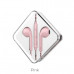 Наушники вкладыши HOCO M55 Memory Pink