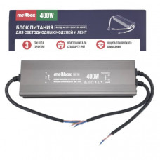 Блок Питания Meltbox RS119  IP67 пыле-влагозащищенный (50/60Hz/24V 24V/16.5A/400W=320W), корпус из алюминия, 253х73х35мм, вход AC170-265V
