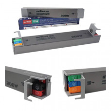 Блок Питания Meltbox RS105 Slim-Exclusive (50/60Hz/12V/16.5A/200W=160W), корпус из алюминия, 217х32х23мм, вход AC185-265V, быстрозажимные клеммы