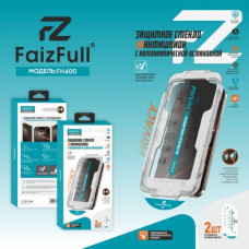 Стекло защитное FaizFull FH400 iP 13/13Pro/14 (антишпион,автоустановка)