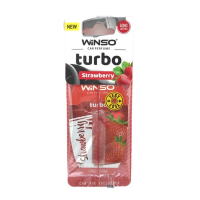Освежитель (ароматизатор) подвесной картон Winso Strawberry