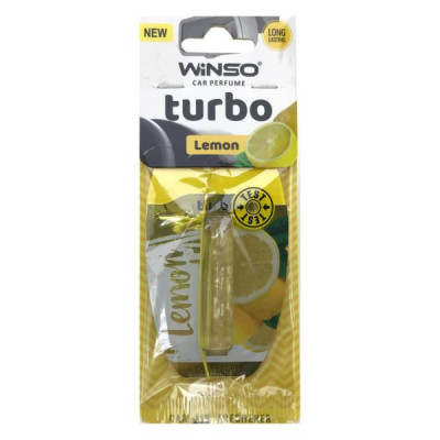Освежитель (ароматизатор) подвесной картон Winso Lemon