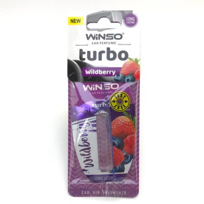 Освежитель (ароматизатор) подвесной картон Winso Wildberry