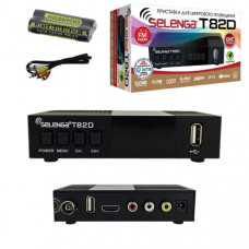 Цифровой ресивер эфирный DVB-T2 Selenga T82D Цифровой ресивер эфирный DVB-T2 Selenga T82D