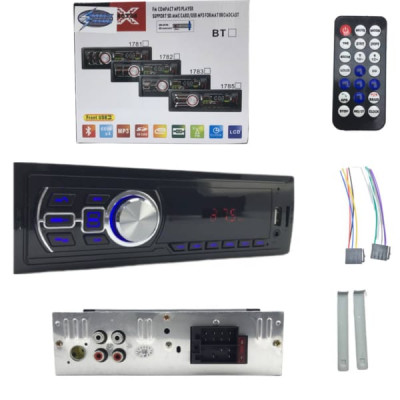 Автомагнитола ENERGY SOUND 1785Е, Bluetooth  (2USB, MicroSD Port, FM, AUX, 1RCA, пульт ДУ, монтажные принадлежности)
