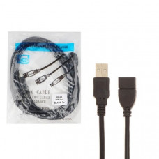 Кабель удлинитель 3.0м USB 2.0 AМ(USB)-AF (штекер-гнездо) DL24 с фильтром