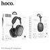 Гарнитура беспроводная полноразмерная Bluetooth HOCO W55 Grey. Динамик: 40мм. Время зарядки: около 2 часов. Время звонков/музыки: более 90 часов. Время в режиме ожидания: 200 часов.