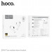 Гарнитура вкладыши Bluetooth Hoco EW64 White. BT V 5.3. Емкость аккумулятора 35mAh. Емкость кейса 300mAh. Время зарядки 1 час, время использования 1,5 часа.