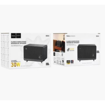 Портативная колонка Hoco BS65 Retro Black
Bluetooth: V5.4. Время зарядки: 3-4 часа.  Время использования: около 10 часов. Поддержка Bluetooth, TF-карты, U-диска, AUX и т. д. Номинальная мощность 30Вт.