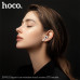 Гарнитура вкладыши Bluetooth Hoco EW81 Elegant White. Емкость батареи:
зарядный чехол 300mAh, гарнитура 30mAh. Время работы: 4ч. Материал: ABS;  Размер: 54.5х46.5х23мм; общий вес: 50г. Оснащенный интеллектуальным сенсорным LED экраном, он позволяет управл