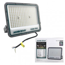 Прожектор светодиодный AKKOSTAR AC85V-265V 150W/16000lm IP65 широкий диапазон напряжения (6500K) 345х291х38мм