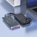 Внешний аккумулятор 10000 mAh Borofone BJ76  Black (37 Втч, Вход: Type-C/Micro/USB-A  Выход: Type-C /Micro линия/USB-A1/USB-A2/Lightning линия: 5 В/2 А; Общий выход: 5 В/2 А
4. Дисплей: светодиодный индикатор уровня заряда батареи
. Материал: ABS + огнест