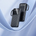 Внешний аккумулятор 10000 mAh Borofone BJ76  Black (37 Втч, Вход: Type-C/Micro/USB-A  Выход: Type-C /Micro линия/USB-A1/USB-A2/Lightning линия: 5 В/2 А; Общий выход: 5 В/2 А
4. Дисплей: светодиодный индикатор уровня заряда батареи
. Материал: ABS + огнест