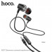 Гарнитура вакуумная HOCO M107 Discoverer Black с микрофоном. Материал: ABS + TPE. Длина кабеля: 1,2 м; вес: 12 г