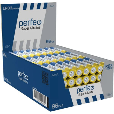 Батарейка PERFEO LR03 Super Alkaline SH-4 (4/96)