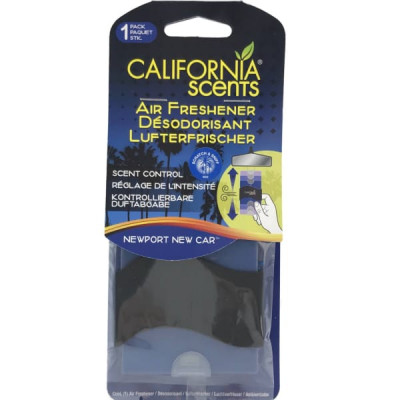 Освежитель (ароматизатор) подвесной картон CALIFORNIA SCENTS Новая машина