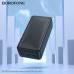 Внешний аккумулятор 30000 mAh Borofone BJ55B Black. Вход: USB-C/Micro-USB: 5 В/2А. Выход: USB-A 1/2: 5В/2А; Общий выход: 5 В/2А. Светодиодный индикатор уровня заряда. Размер: 139х68х40 мм; Вес: 590 г.