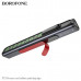 Автовизитка Borofone FC3 Black/Metal Grey
Материал: ABS+алюминиевый сплав
Поверхность: текстурирование + оксидирование
Размер: 130х20х16мм; Вес: 19г.
Применение: информационная панель для авто