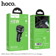 АКЦИЯ!!! АЗУ-USB-USB-C HOCO Z58A 48W, PD30W+QC3.0 18W, Black. Продается КРАТНО 3шт!!! АКЦИЯ!!! АЗУ-USB-USB-C HOCO Z58A 48W, PD30W+QC3.0 18W, Black. Продается КРАТНО 3шт!!!