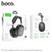 Гарнитура беспроводная полноразмерная Bluetooth HOCO W55 Plus Deep Spact Gray. Динамик: 40мм, спецификация беспроводной сети: Wireless V5.4. Время зарядки: около 2 часов. Время звонков/музыки: более 90 часов. Время в режиме ожидания: 200 часов.