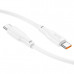 Кабель USB-C/USB-C HOCO X93 1м, 60W, 3A, White