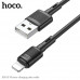 Кабель Lightning HOCO X83 1м, 2.4A, ПВХ, Black