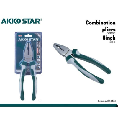 Плоскогубцы комбинированные AKKOSTAR 8 200мм