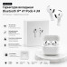 Гарнитура вкладыши Bluetooth IP ArPods 4 JM (В Упаковке c твердой ванночкой) БЕЗ ЛОГО