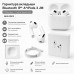 Гарнитура вкладыши Bluetooth IP ArPods 3 JM (В Упаковке c тонкой ванночкой) БЕЗ ЛОГО