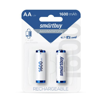 Аккумулятор SmartBuy R06 1600mAh BL-2 (24/240) (SBBR-2A02BL1600)