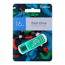 USB флеш-диск 16Gb Smartbuy Glossy series Green Snake Edition USB флеш-диск 16Gb Smartbuy Glossy series Green Snake Edition
