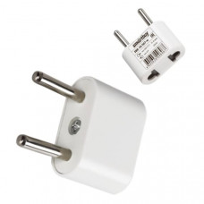 Адаптер-переходник на евро вилку Smartbuy белый 10А 250В (SBE-10-S07-w)
