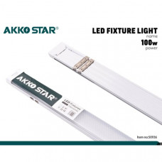 Светильник линейный светодиодный AKKOSTAR T12-100W/8000lm призма (6500K) 1200мм