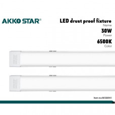 Светильник линейный светодиодный AKKOSTAR T12-30W/1500lm матовый (6500K) 600мм