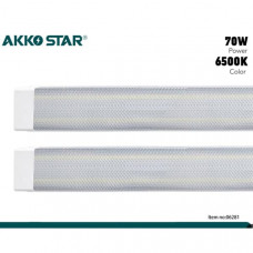 Светильник линейный светодиодный AKKOSTAR T12-70W/6000lm призма (6500K) 1200мм