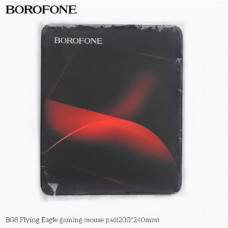 АКЦИЯ!!! Коврик для мыши BOROFONE BG8 Black 200x240. Продается упаковка (в упаковке 10шт).