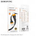 Кабель Type-C BOROFONE BX118 1м, 3А, TPE, Black. Вес 22г.