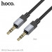 Кабель Аудио 3,5 Jack-3,5 Jack HOCO UPA32 1м, Black. Материал: алюминиевый сплав + нейлоновая оплетка
.