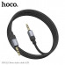 Кабель Аудио 3,5 Jack-3,5 Jack HOCO UPA32 1м, Black. Материал: алюминиевый сплав + нейлоновая оплетка
.