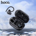Гарнитура вакуумная Bluetooth Hoco EQ8 Black. Емкость аккумулятора: чехол для зарядки 500 мАч; гарнитура 40 мАч. Время использования: 7 часов; Время ожидания: 180 часов. Размер: 74х51,5х31 мм; Общий вес: 59,5 г. Конструкция над ухом, устойчивая и удобная 