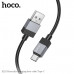 Кабель Type-C HOCO X110 1м, 3A, нейлон, Black