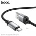 Кабель Type-C HOCO X117 1м, 3A, ПВХ, Black